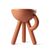 Tavolino "Tubby Stool in terracotta" (per uso interno ed esterno) – progettato da Gerard de Hoop