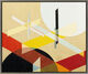 Bild "Komposition Z VIII" (1924), inramad av László Moholy-Nagy