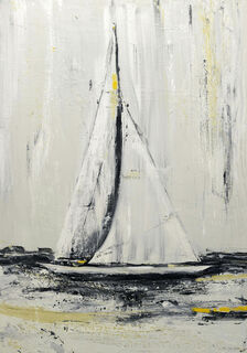 Beeld "Yacht Club-6" (2023) (Uniek stuk) von Lars Teichmann