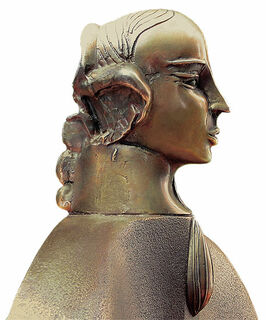 Sculpture "Mozart", bronze by Paul Wunderlich