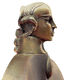 Scultura "Mozart", bronzo di Paul Wunderlich