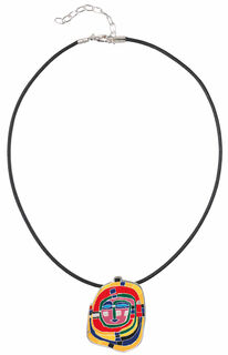 Necklace "Spiral" - after Friedensreich Hundertwasser