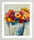 Tableau "Fleurs dans un vase" (2013) (Original / Pièce unique), encadré