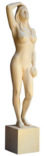 Wooden sculpture "Il Bagno" (2026) (Original / Unique piece) by Richard Senoner