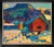 Bild "Vinterstudie med berg" (1908), inramad