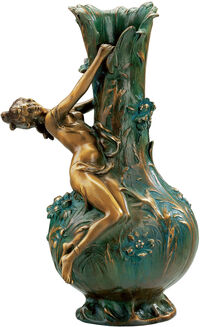 Jarrón "Marguerites", versión en bronce fundido