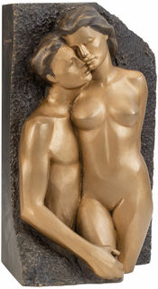 Sculpture "Lovers" (2021), bronze