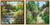 Sæt af 2 billeder "A Giverny le Jardin de Monet" + "Giverny - Le Jardin de Pascale à Grimaud", indrammet
