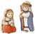 Nativity figurines "Mary & Joseph", porcelain