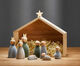 Weihnachtskrippe "Krybbe", 9-teilig von Philippi