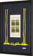 Picture "Vapor - The Cabo Verde Steamer". Special edition with 4 stamps à 50 Escudos, yellow by Friedensreich Hundertwasser