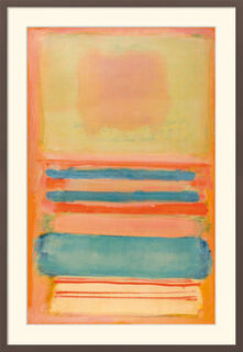 Picture "No. 7 or No. 11" (1949), framed by Mark Rothko