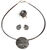Sieraden set "Grijze maan"