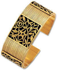 Bracciale "Fiore di Art Nouveau" - dopo Gustav Klimt