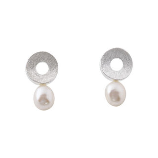 Boucles d'oreilles "Estelle" avec perles