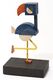 Sculpture "FLAMINGO (blue)" (2024) by Doppeldenk