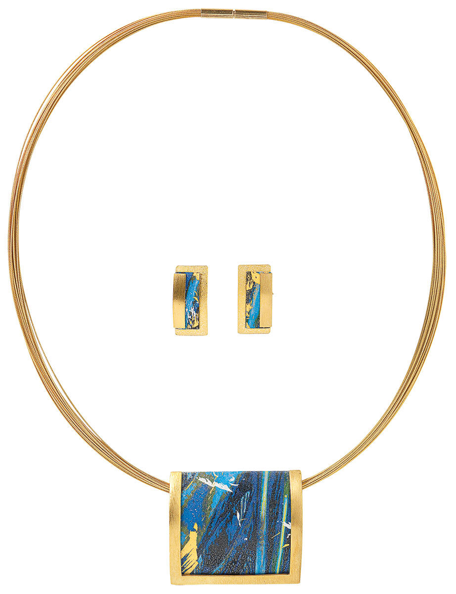 Sada šperků "Magic Blue" od Kreuchauff-Design