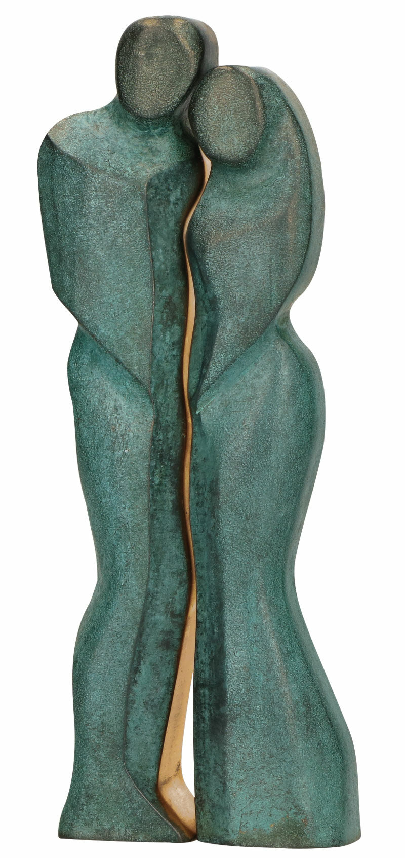 Sculpture "Couple", bronze von Stefanie von Quast