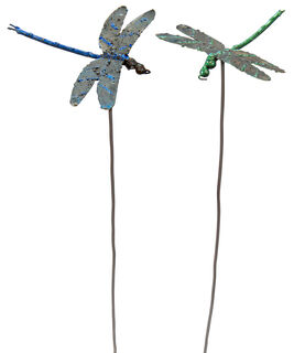 Gartenstecker "Libellen", 2-teilig
