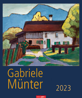 Artist calendar 2023 by Gabriele Münter
