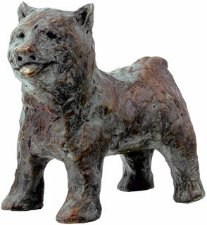 Skulptur "Hund" (2013), Bronze