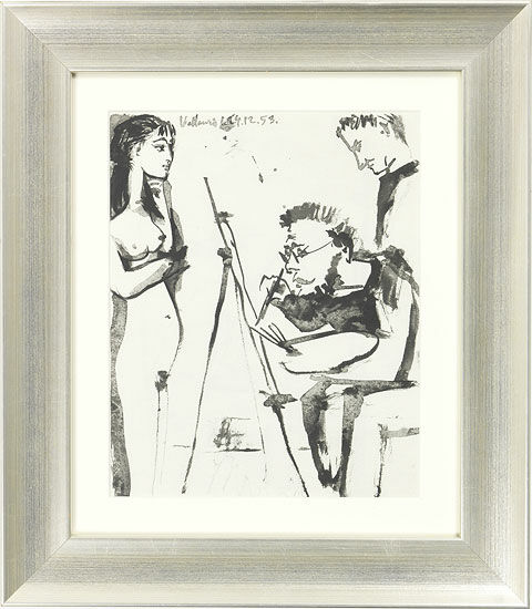 Picture "Untitled", framed by Pablo Picasso