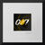 Quadro 3D “007 – A Tribute to James Bond”, incorniciato
