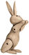 Holzfigur "Kaninchen" von Kay Bojesen