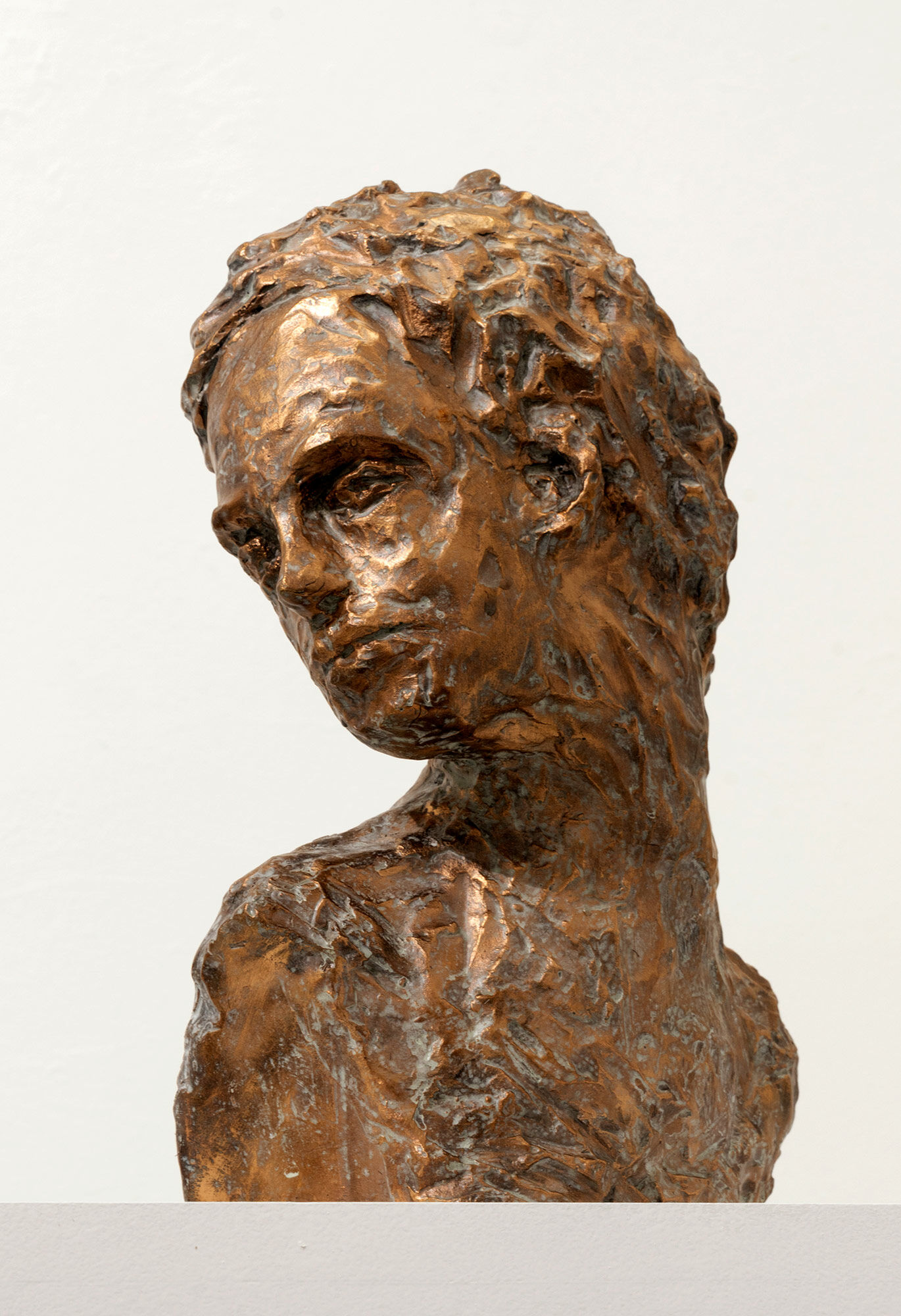 Sculpture "Lascivia I" (2022), bronze by Dagmar Vogt