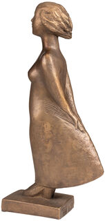 Sculpture "Storm Bride", bronze de Gisela Eufe