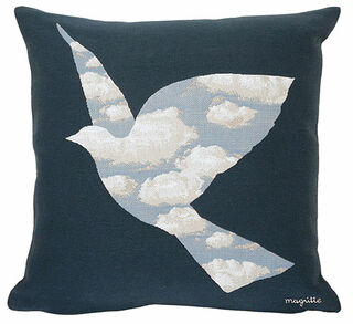 Cushion cover "L'oiseau de ciel"