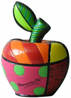 Deko-Objekt "Mini Apple", Kunstguss von Romero Britto