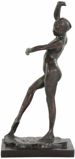 Skulptur "Spansk danser", bundet bronzeversion von Edgar Degas