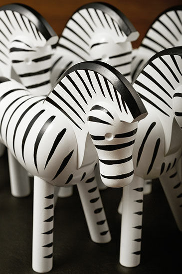 Wooden figure "Zebra" by Kay Bojesen