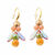 Pearl earrings "Bouquet"
