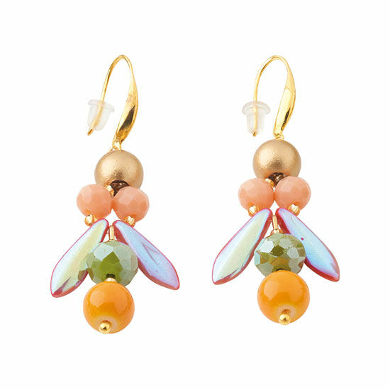 Pearl earrings "Bouquet" by Anna Mütz