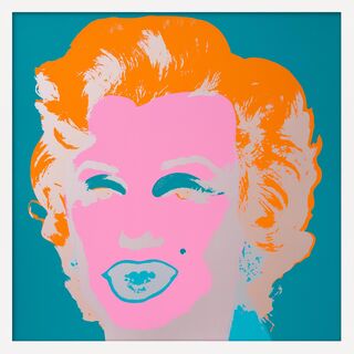 Obraz „Sunday B. Morning Marilyn Pink, Petrol, Turquoise, Orange“