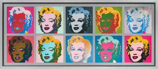 Billede "Marilyn Monroe (Marilyn)" (1967), indrammet von Andy Warhol