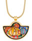 Collier "Kleiner Halbmond - Hommage à Hundertwasser - 10002 Nights" von FreyWille
