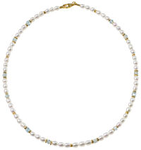 Pärlhalsband "La Risaia"