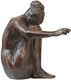 Scultura "Malinconia", bronzo di Olaf Teichmann