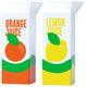 Salz- und Pfefferstreuer "Orange & Lemon Juice", Keramik von Fluid Market
