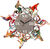 Horloge murale "Riding Time"