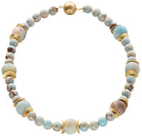 Pärlhalsband "Norrsken"