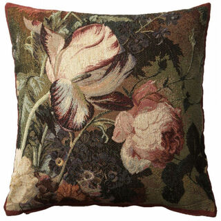 Cushion cover "Tulip and Rose"