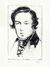 Billede "Robert Schumann", uindrammet