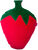 Decorative cushion "Strawberry"