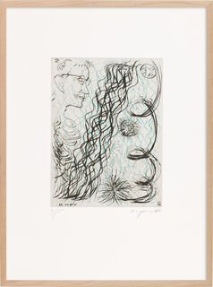 Beeld "uit: Joodse Jetset" (1989) von A. R. Penck