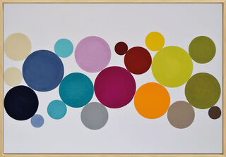 Tableau "Minimalist Color Scheme #2" (2022) (Originale / Pièce unique), encadré