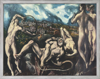 Tableau "Laocoon" (ca. 1610/1614), encadré